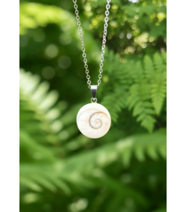 Collier & Pendentif "Porte Bonheur" Oeil de sainte Lucie