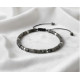 Bracele en Larvikite Ajustable