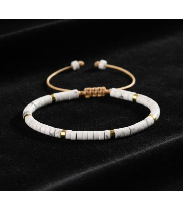 Bracelet Howlite Ajustable