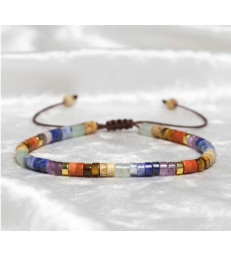 Bracelet 7 chakras Ajustable