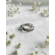 Bague aventurine en argent 925 ajustable