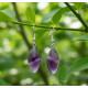 Boucles d'oreilles Améthyste
