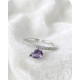 Bague Améthyste Ajustable Argent sterling 925
