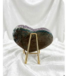 Coeur en Améthyste