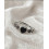 Bague Obsidienne Noire Ajustable Argent 925