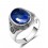 Bague en Pierre Naturelle Lapis Lazuli Argent 925 S