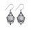 Boucles d'oreilles en pierre de lune naturelle