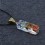 Collier Pendentif Orgonite 7 chakras