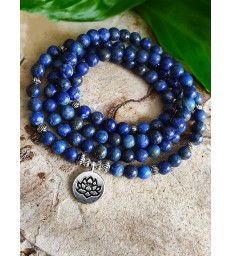 Bracelet Mala Lapis Lazuli