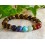 Bracelet Oeil de Tigre 7 chakras