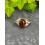 Bague en Oeil de Tigre Ajustable - Argent 925s
