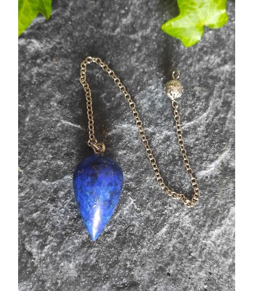 Pendule en pierre naurelle Lapis Lazuli