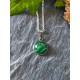 Pendentif " Guérison " en Malachite