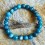 Bracelet " Energie " en pierre naturelle Apatite