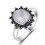 Bague en pierre de lune naturelle Argent 925 S