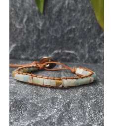 Bracelet Bohème en Amazonite Multicolore