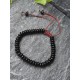 Bracelet Ajustable en Obsidienne noire