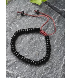 Bracelet Ajustable en pierre naturelle Onyx