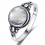 Bague en pierre de lune naturelle Argent 925 S
