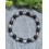 Bracelet en Quartz angel aura, Labradorite et Obsidienne noire