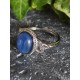 Bague en Cyanite Bleue - Ajustable en Argent sterling 