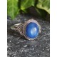 Bague en Cyanite Bleue - Ajustable en Argent sterling 