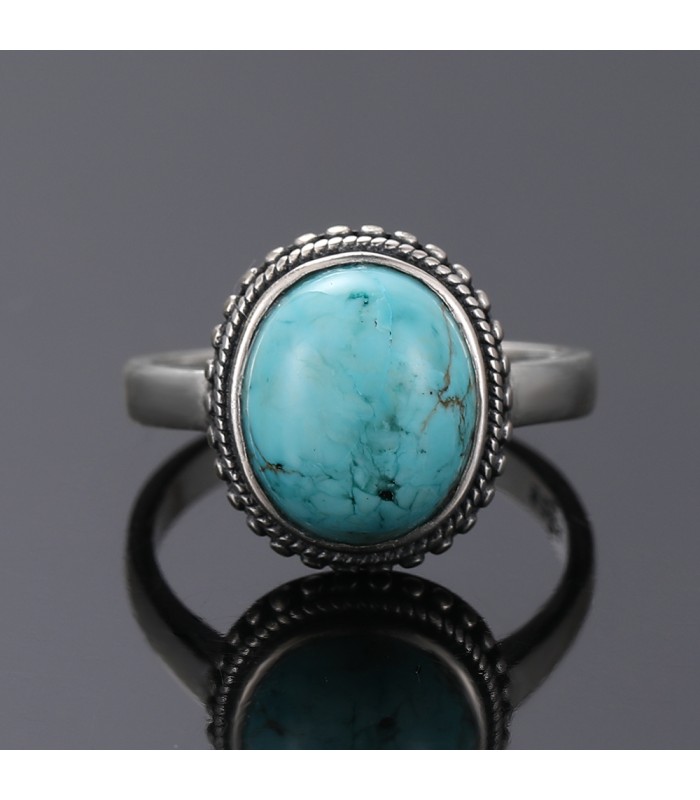 Bague en pierre naturelle Turquoise