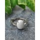 Bague en Howlite Ajustable Argent sterling