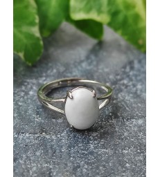 Bague en Howlite Ajustable Argent sterling