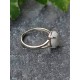 Bague en Howlite Ajustable Argent sterling