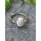 Bague en Howlite Ajustable Argent sterling