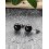 Boucles d'oreilles rondes en pierre naturelle Obsidienne
