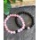 Bracelet à distance Quartz Rose & Obsidienne noire