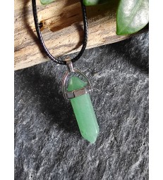 Pendentif Pointe en Pierre Naturelle
