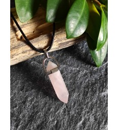 Pendentif Pointe en Pierre Naturelle