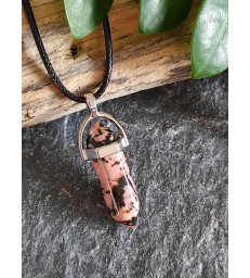 Pendentif Pointe en Pierre Naturelle