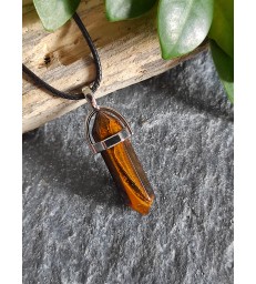 Pendentif Pointe en Pierre Naturelle