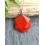 Pendentif en Jaspe Rouge