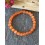 Bracelet en pierre sélénite orange