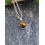 Collier & Pendentif en Oeil de Tigre Argent sterling 925