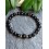 Bracelet en Obsidienne noire