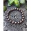 Bracelet en pierre Grenat foncé