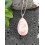 Collier & Pendentif Quartz Rose