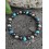 Bracelet " Triple Protection " en pierre naturelle Oeil de Tigre Bleu, Obsidienne & Hématite