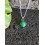 Pendentif " Guérison " en Malachite - Argent sterling 925