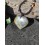 Pendentif Coeur " Protection " en Labradorite