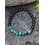 Bracelet " Protection " en Obsidienne noire & Oeil de Tigre Bleue