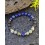 Bracelet Pierre de Lave, Lapis Lazuli et Labradorite
