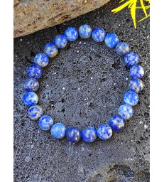 Bracelet " énergie " en pierre naturelle Lapis Lazuli
