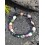 Bracelet Tourmaline Multicolore Perle Irrégulière